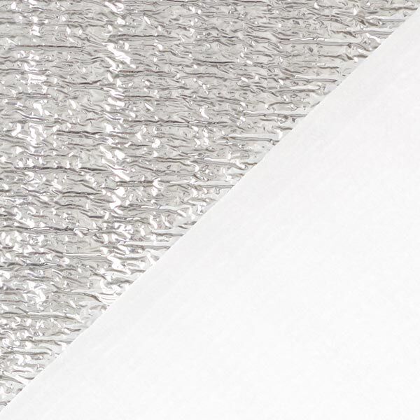 Thermostoff Isotherm 2mm stark – silber | Reststück 50cm