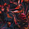 Baumwolljersey expressive Blumen Digitaldruck – nachtblau/traube,  thumbnail number 2
