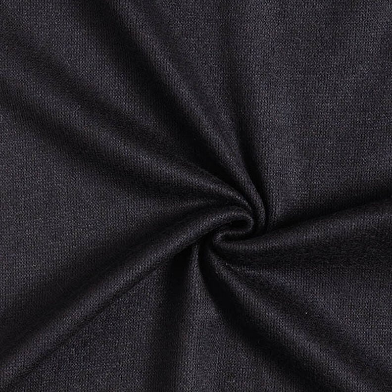 Strickstoff Viskose-Mix Uni – schwarz,  image number 1