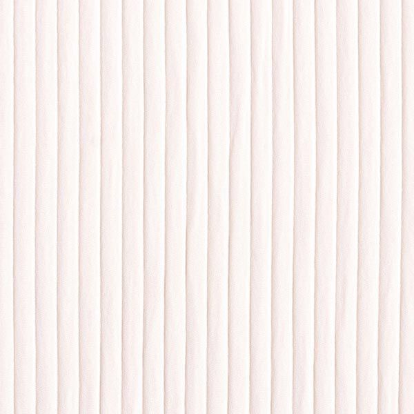 Stretch Jacquard 3D Streifen | Fibre Mood – wollweiss | Reststück 50cm