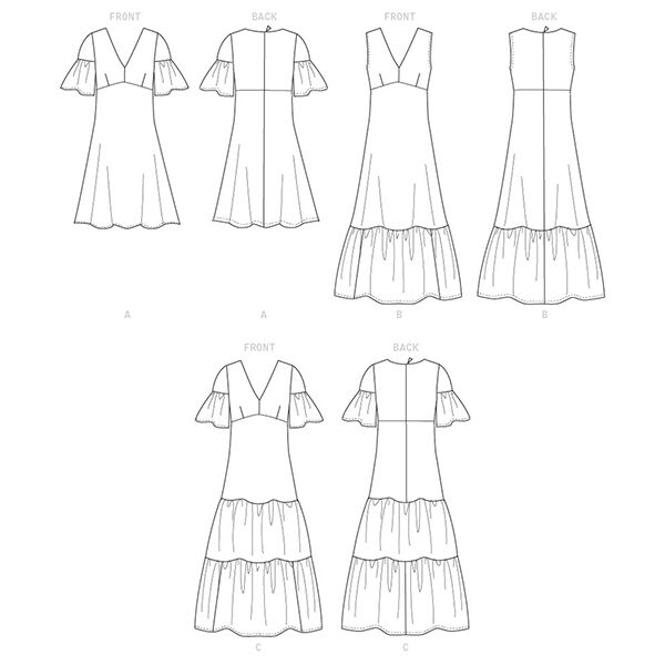 Kleid | Butterick B6678 | 40-48, image number 6