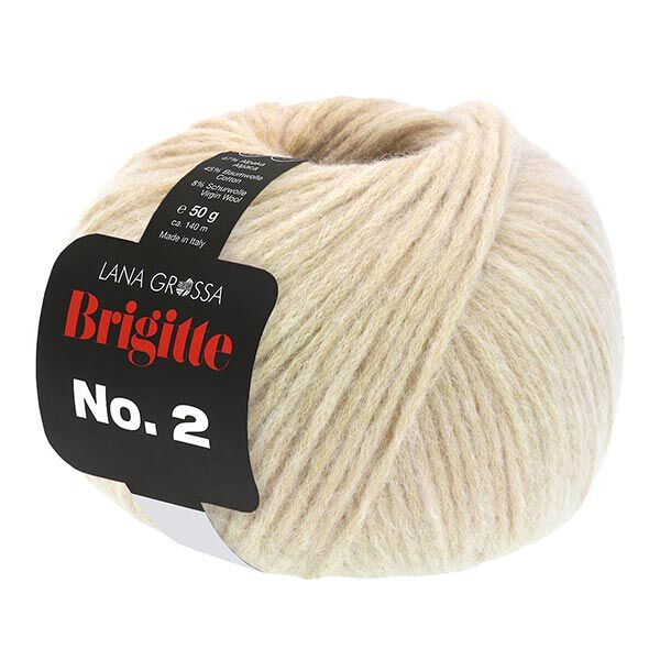 BRIGITTE No.2, 50g | Lana Grossa – hellbeige, image number 1