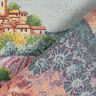 Dekopanel Gobelin blühende Landschaft – karminrot/hellbeige,  thumbnail number 4