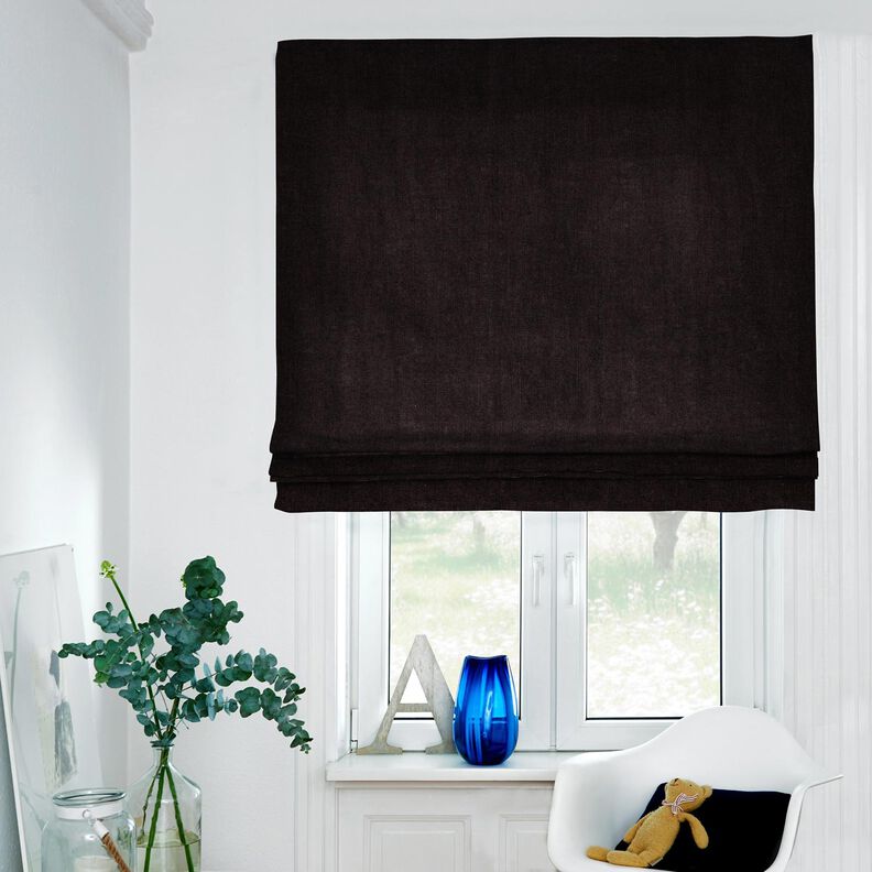 Leichter Leinen-Mix vorgewaschen – schwarz,  image number 8