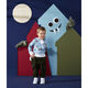 Baumwolljersey Feuerwehrmonster | PETIT CITRON – babyblau,  thumbnail number 6