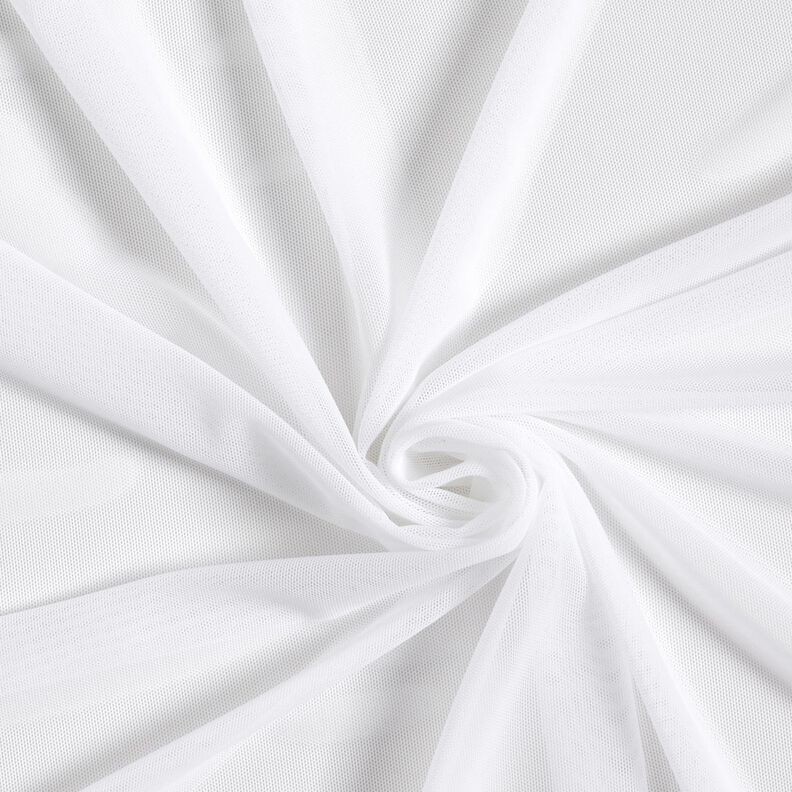 Funktionsmesh fein – weiss,  image number 1