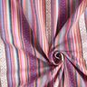 Dekostoff Jacquard Pastell-Streifen – rosa/lila,  thumbnail number 3