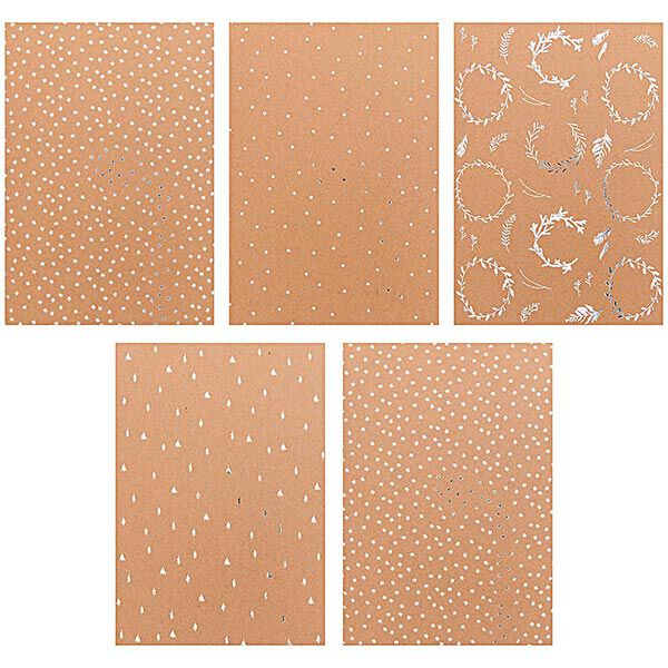 Kraftpapier Block Weihnachten [ A4 | 270 g/m² | 20 Blatt ] | Rico Design,  image number 5