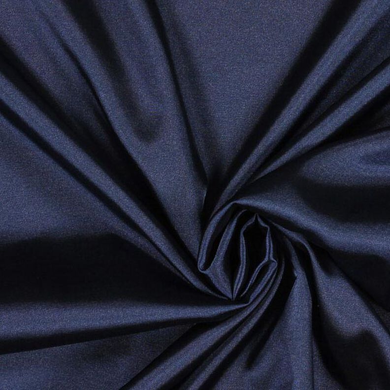 Stretch Satin – navy, image number 1