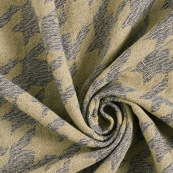 Doppelgewebe großer Hahnentritt – taupe/schiefergrau, image number 3