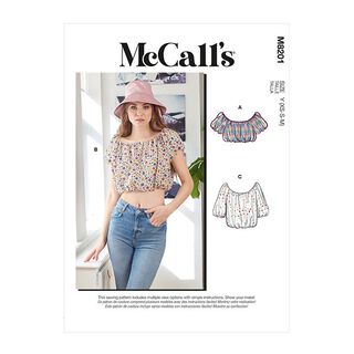 Top | McCalls 8201 | 42-50, 