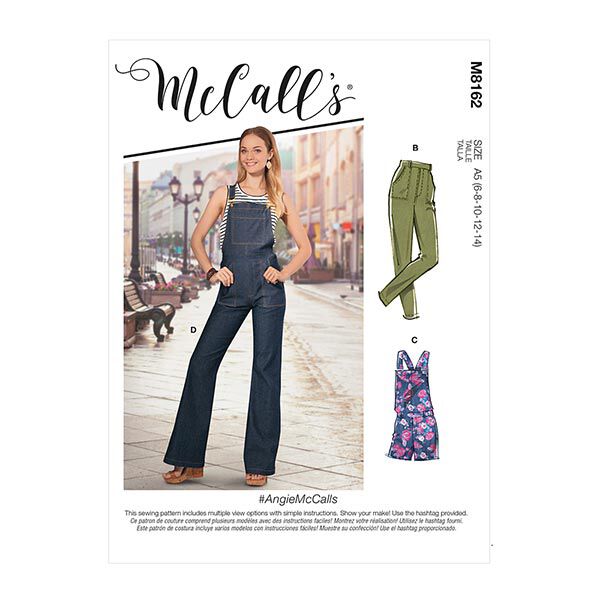 Overall / Hose | McCalls 8162 | 32-40, image number 1