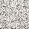 Crêpe Chiffon Blumenornamente – weiss/schwarz,  thumbnail number 1