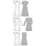 Kleid | Burda 6821 | 34-46,  thumbnail number 3