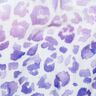 Musselin/ Doppel-Krinkel Gewebe Farbverlauf Leo Print Digitaldruck | Poppy Fabrics – weiss/blaulila,  thumbnail number 2