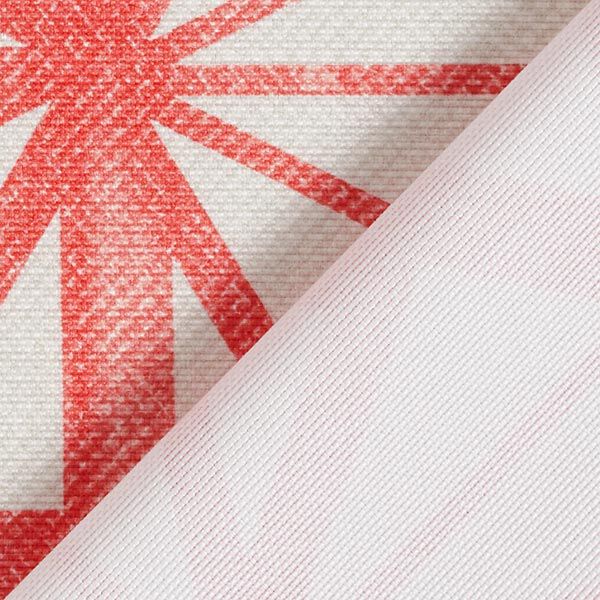 Outdoorstoff Canvas Grafisch – rot, image number 4