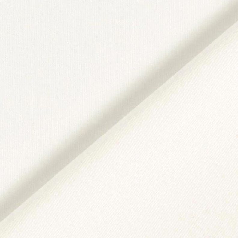 Leichter French Terry Uni – wollweiss,  image number 5