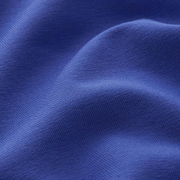 Baumwolljersey Medium Uni – königsblau | Reststück 80cm