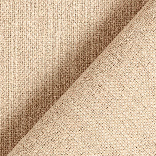 Polsterstoff Chenille Melange – sand | Reststück 50cm