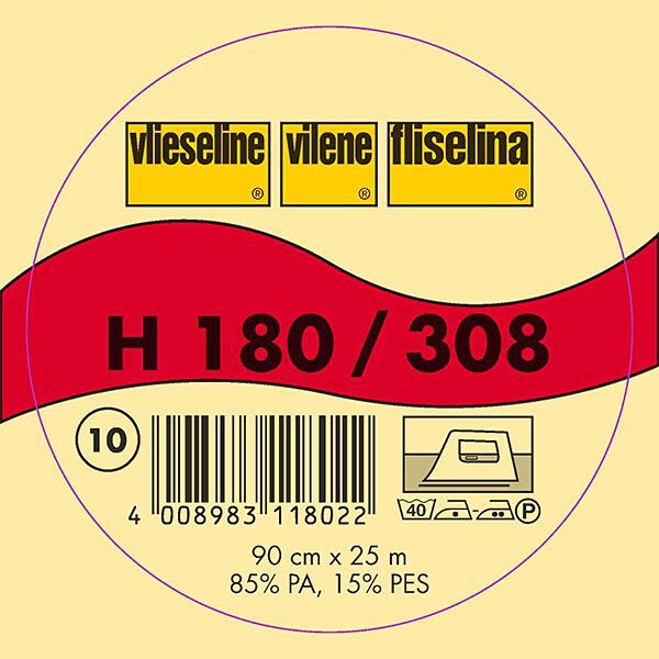 H 180 Bügeleinlage | Vlieseline – weiss,  image number 2