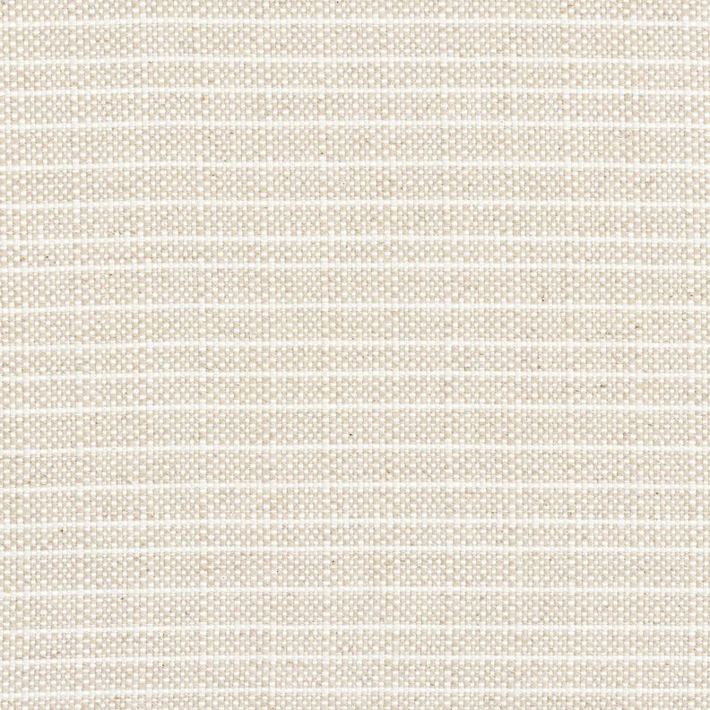 Dekostoff Panama dezenter Streifen &ndash; natur/hellbeige,  image number 1