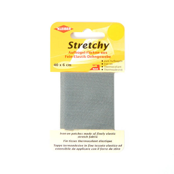 Stretchy Flicken – grau,  image number 1