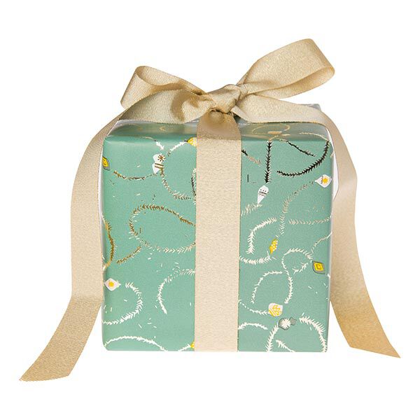 Geschenkpapier Baumschmuck [ 70 cm x 2 m ] | Rico Design – grün,  image number 3