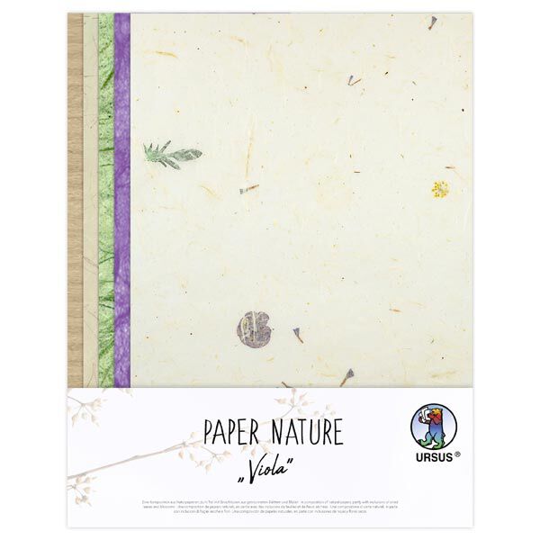 Naturpapier-Set  "Paper Nature Viola",  image number 2