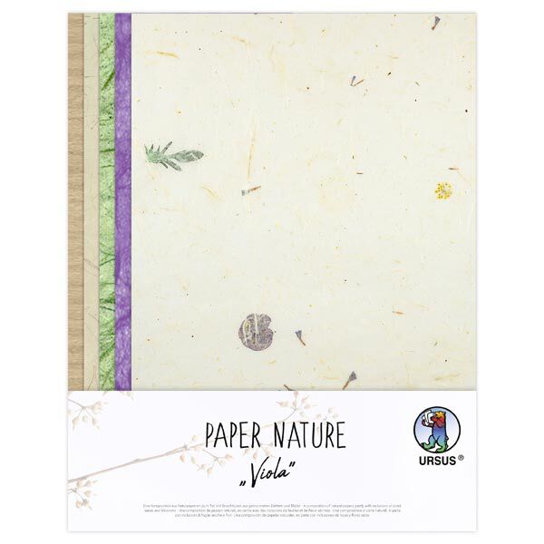 Naturpapier-Set "Paper Nature Viola", image number 2