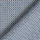 Dekostoff Jacquard Struktur Uni – blau,  thumbnail number 4