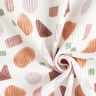 Waffelpiqué bunte Formen – kupfer/elfenbein,  thumbnail number 3