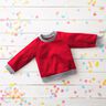 Leichter French Terry Uni – rot,  thumbnail number 5