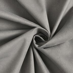 Polsterstoff Nubuk-Imitat – grau, 