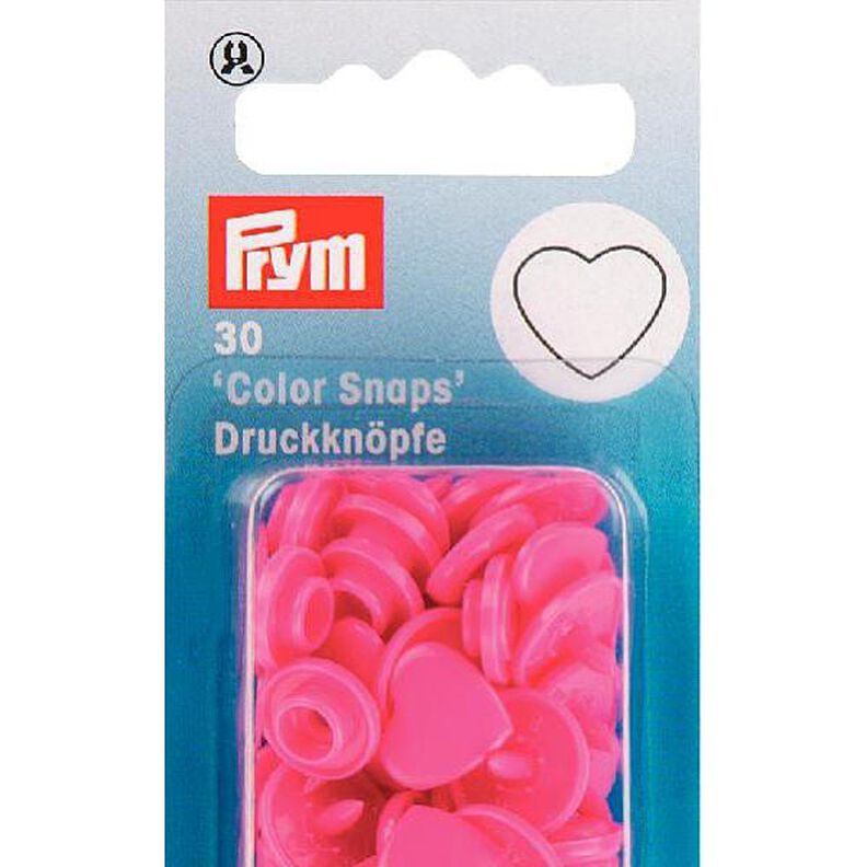 Druckknöpfe Color Snaps Herz 5 - pink| Prym,  image number 3