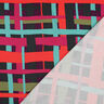 Viskosestoff Stretch Line Layers | Nerida Hansen – merlot/orange,  thumbnail number 4