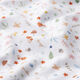Bio-Baumwolljersey Blumen, Pilze, Blätter – weiss,  thumbnail number 2