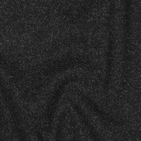 Doubleface Melange – schwarz, 