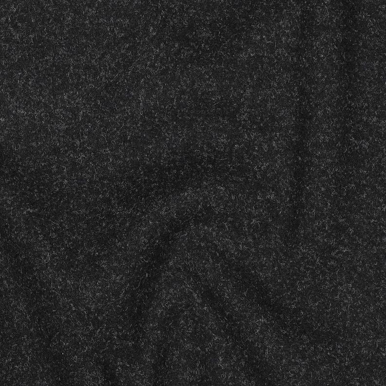 Doubleface Melange – schwarz,  image number 2