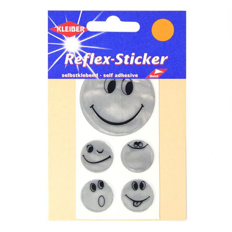 Applikation Reflex-Sticker Smiley 2 | Kleiber,  image number 2