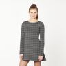 Strickjacquard Karo – schwarz/weiss,  thumbnail number 5