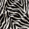 Dekostoff Jacquard Zebra – elfenbein/schwarz,  thumbnail number 2