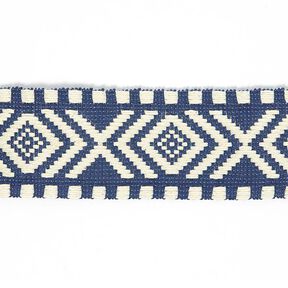 Webband Ikat-Inuit | 3 - blau/natur, 