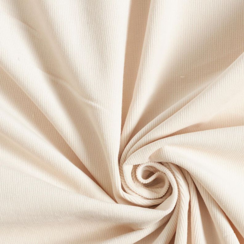 Feincord Stretch – wollweiss,  image number 1