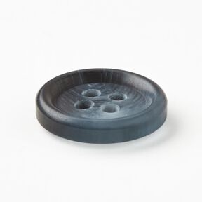 4-loch-Knopf rund [Ø 15 mm] – jeansblau, 