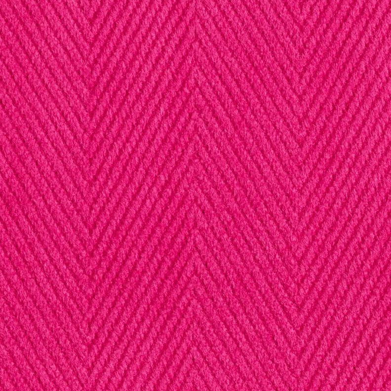 Mantelstoff breiter Fischgrat – intensiv pink,  image number 4