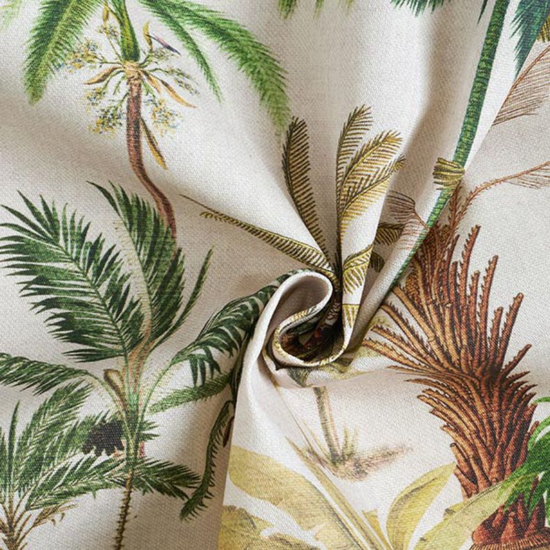 Outdoorstoff Canvas Palmen – natur/helloliv,  image number 3