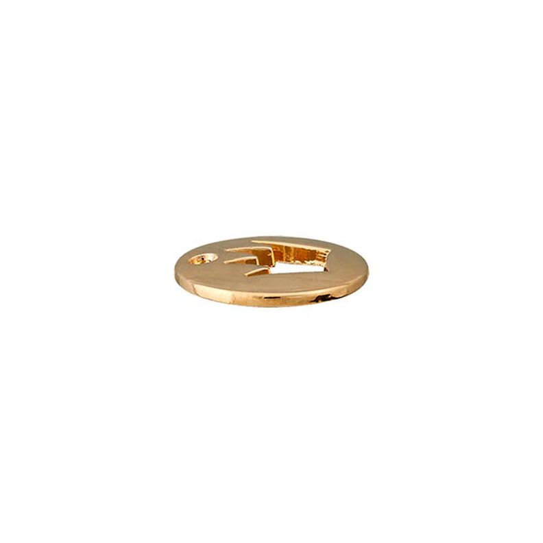 Zierteil Krone [ Ø 12 mm ] – gold metallic,  image number 2