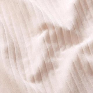 Stretch Jacquard 3D Streifen | Fibre Mood – wollweiss, 