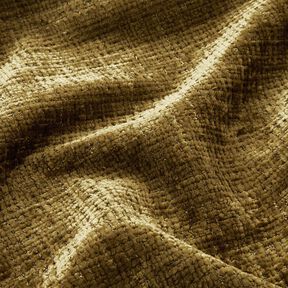 Polsterstoff Chenille Uni – oliv, 