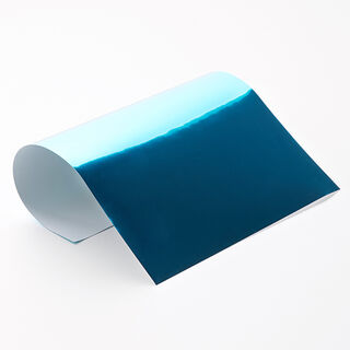 Bügelfolie Glossy Din A4 – aquablau, 